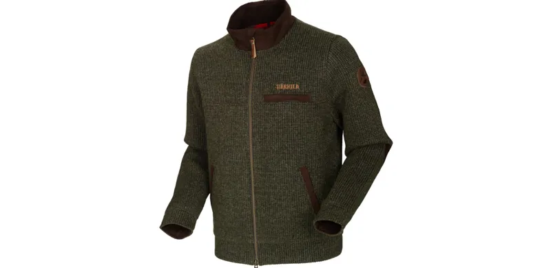 Harkila Mens Rodmar Cardigan Willow Green